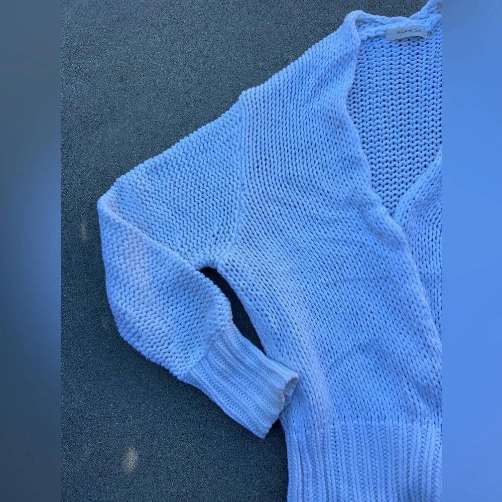 Mustard Seed Cozy White Women's Cardigan Size Small - Picture 2 of 10